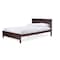 Baxton Studio Schiuma Cappuccino Wood Contemporary Twin-Size Bed 113-6105 - alternate 1